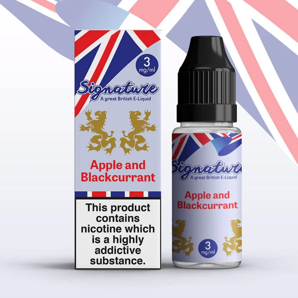 Signature Apple and Blackcurrant 10ml E Liquid
