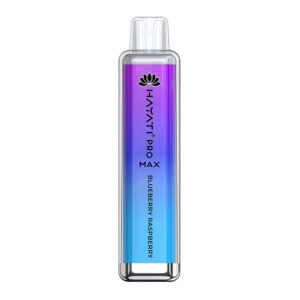 The Crystal Pro Max 4000 Puffs Blueberry Raspberry Vape (0mg)