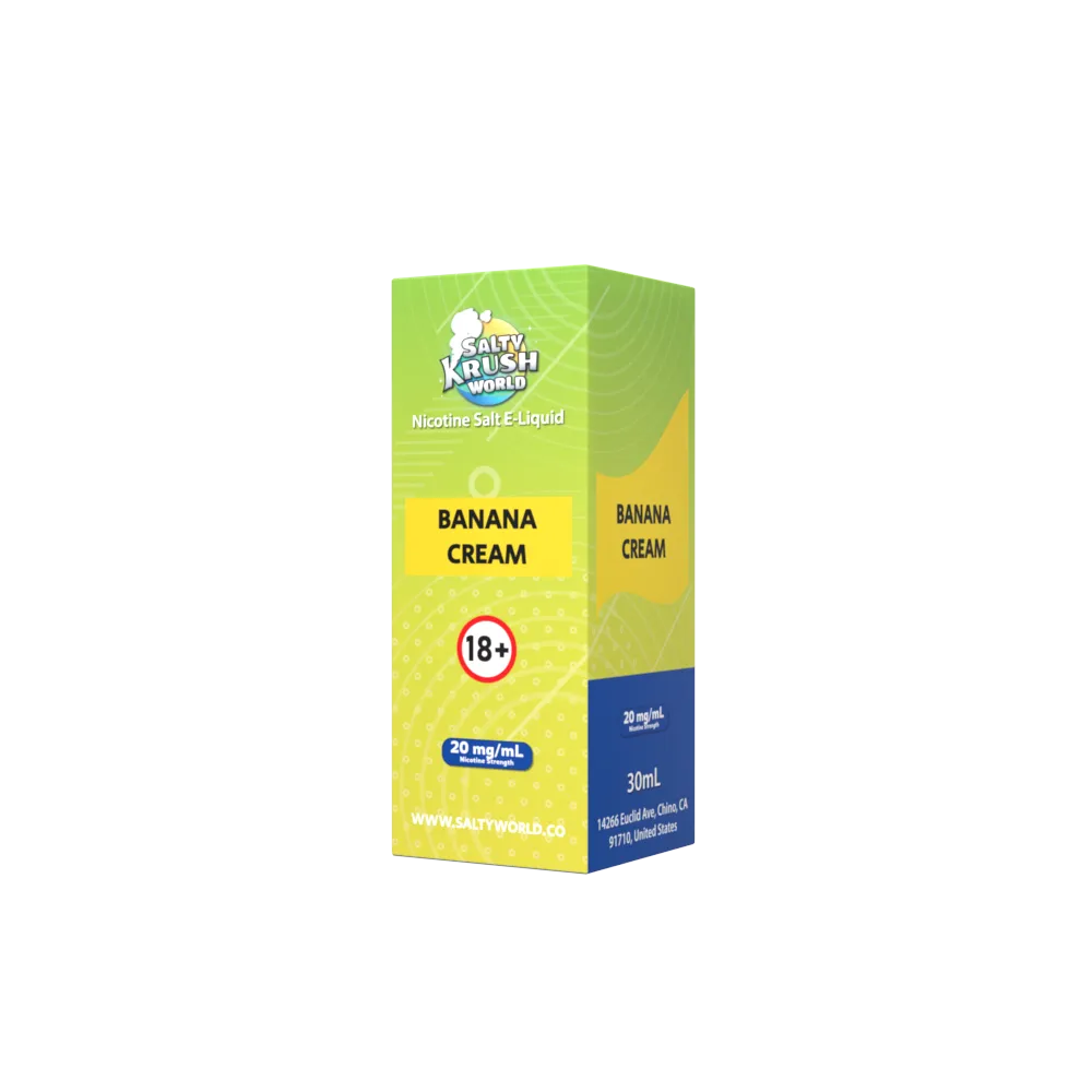Banana Cream - Nicotine Salt E-liquid