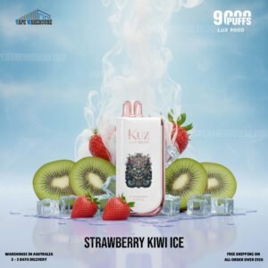 Kuz LUX 9000 Puffs Strawberry Kiwi Ice